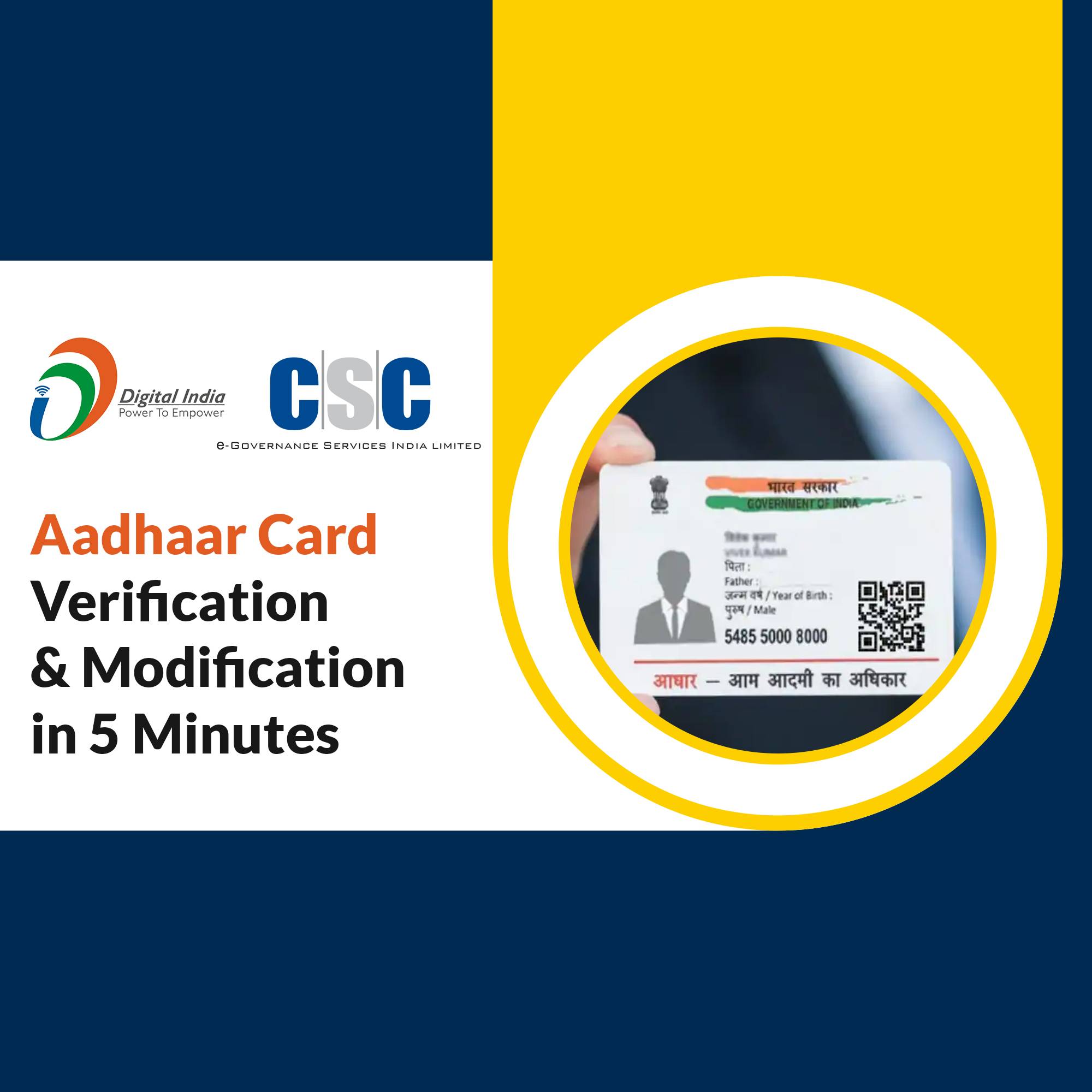 Aadhar Card(CSC) 1