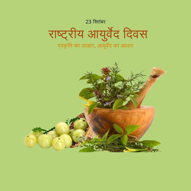 National ayurveda day